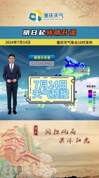 垫江一周天气预报(要做好防汛准备吗)