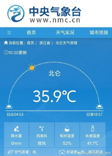 明天上午天气怎么样啊(会不会很热啊)
