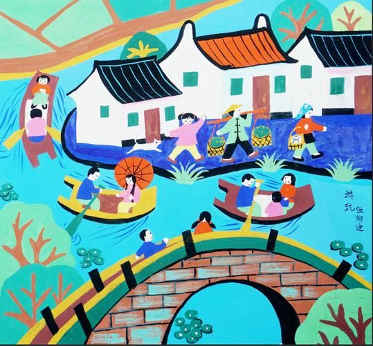 上海金山农民画村(不如去金山走走看看)