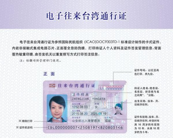 台湾签证(  入台证和通行证有什么区别)