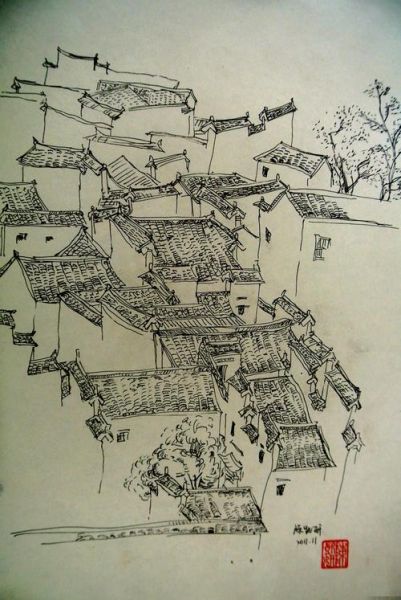 安徽宏村(究竟是怎样一个画里乡村)