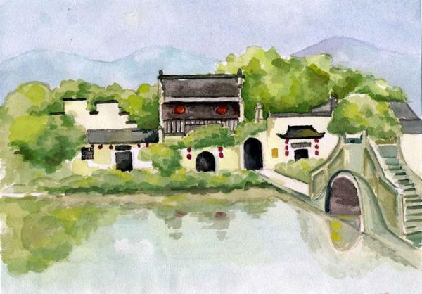 安徽宏村(究竟是怎样一个画里乡村)