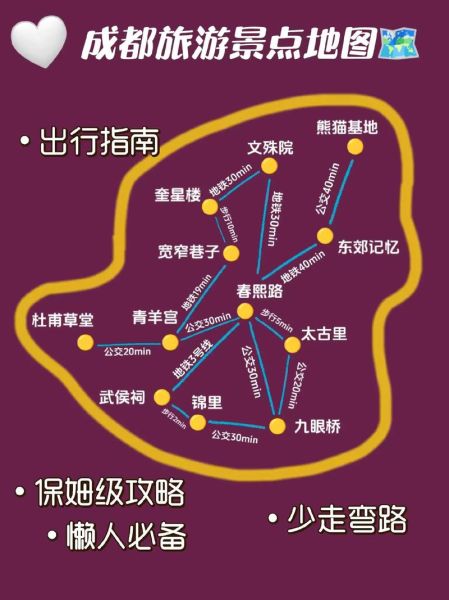 成都旅游地图(旅游地图带你发现宝藏)
