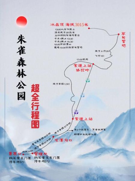 朱雀国家森林公园(怎么玩最合适)