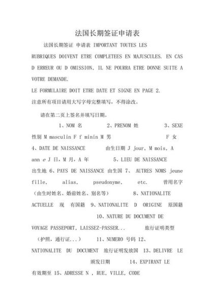 法国签证(  申请法国签证需要准备什么)