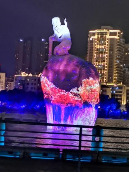白鹭洲公园(晚上去更精彩吗)