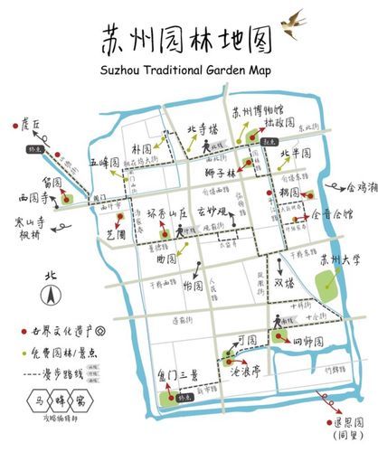 苏州旅游景点地图(  哪张地图能带你玩遍热门景点)