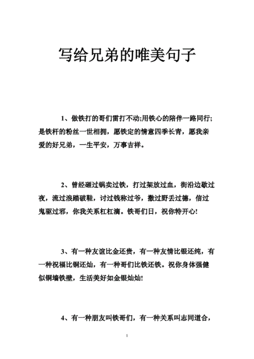 关于兄弟的说说(谁又才是你最想依靠的人)
