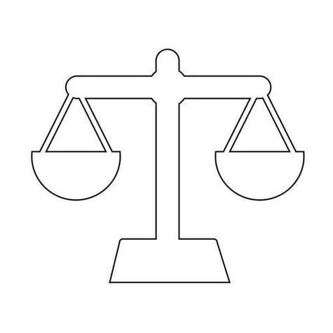 天秤简笔画(  你想画出什么样子)