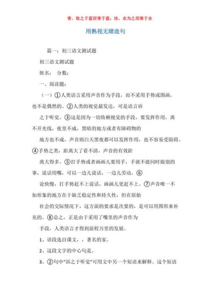 熟视无睹造句(我们应该沉默吗)