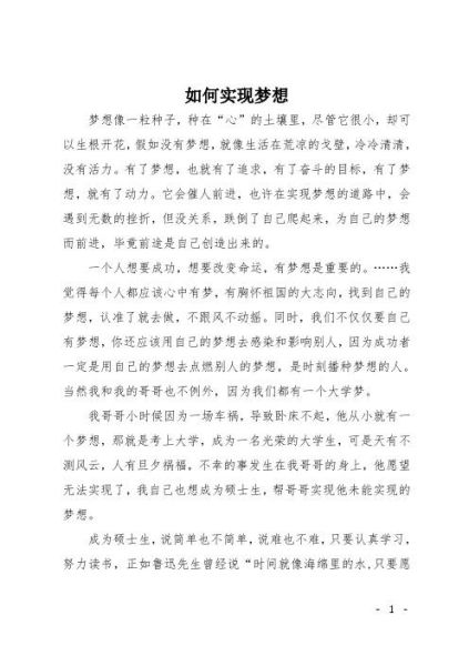理想志向(又是如何实现的)