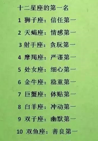 星座大全最新版(最新版星座大全告诉你)