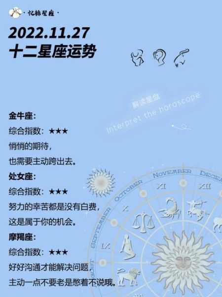 星座运势今天(今天你的星座运势大揭秘)