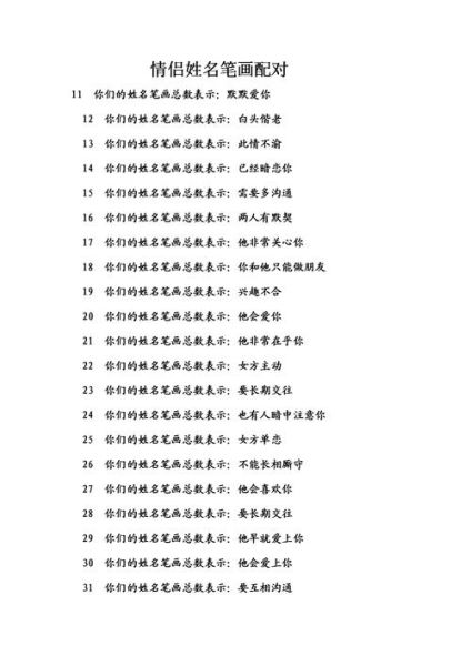 测爱情姓名配对免费( 测测就知道)