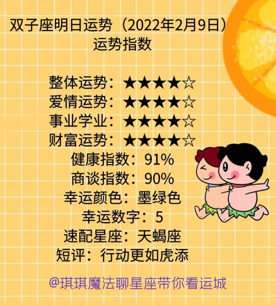 星座运势今日运势查询(幸运数字和颜色是什么)