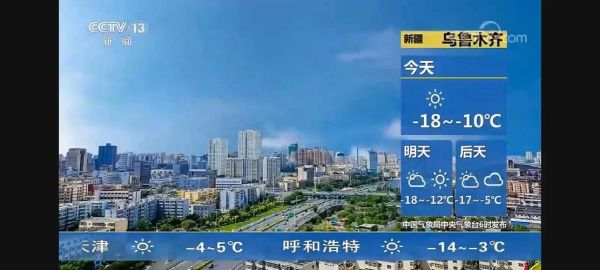 今日中央天气预报视频(今天天气怎么样)