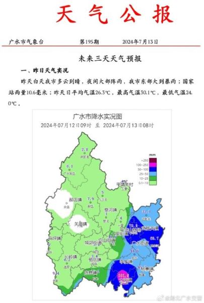 广水市一周天气预报(短袖还是长袖)