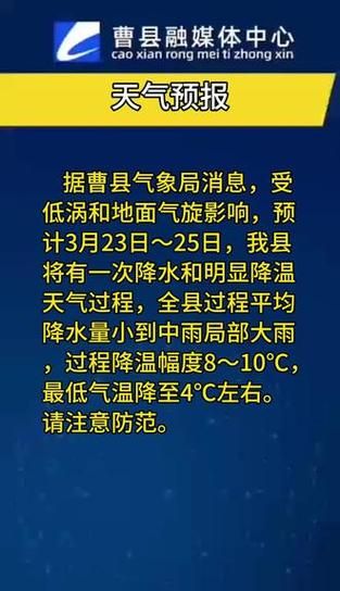 曹县今天天气预报(是短袖还是长袖)