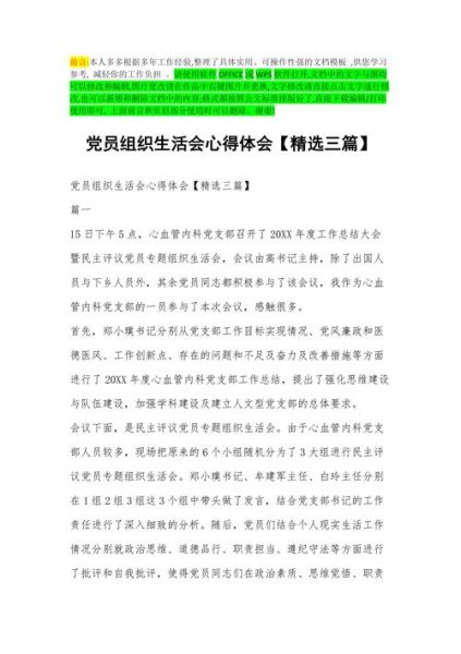 支部组织生活会记录(  大家都有哪些收获和感悟)