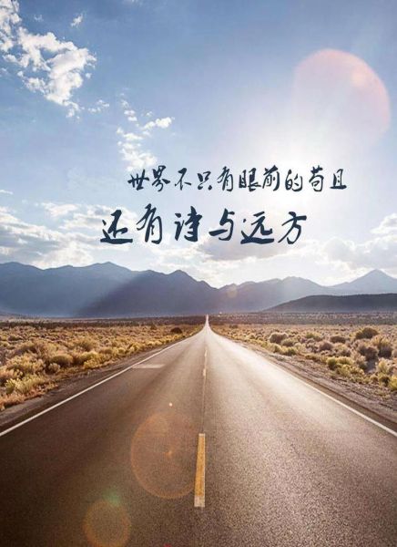 生活不止眼前的苟且还有诗和远方(你还有时间去追求诗和远方吗)