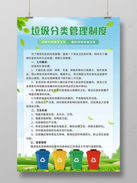 生活垃圾分类管理制度(才能让生活更美好)