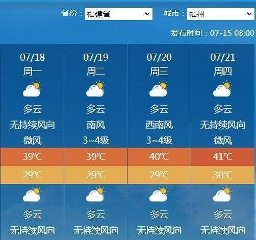 长乐今天天气预报(适合穿什么衣服)