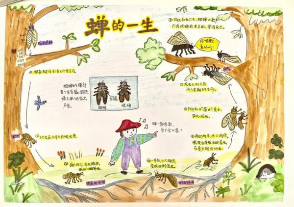 蝉的生活习性(  它们的一生都在干什么)